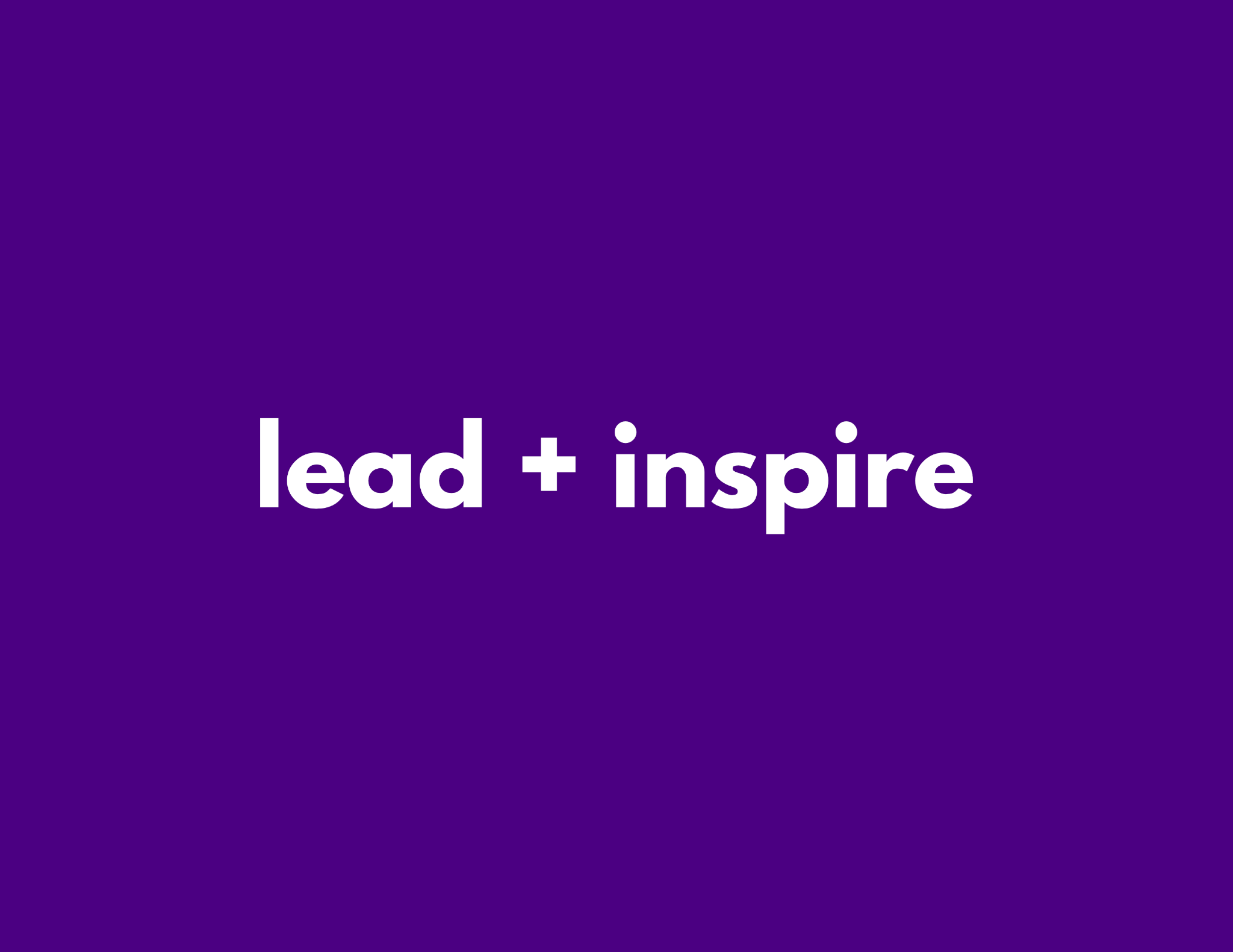 Lead and Inspire logo